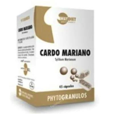 Cardo mariano phytogranulos 45 capsule, Waydiet Natural Products
