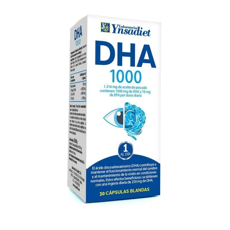 Dha 1000 30 cápsulas, Ynsadiet