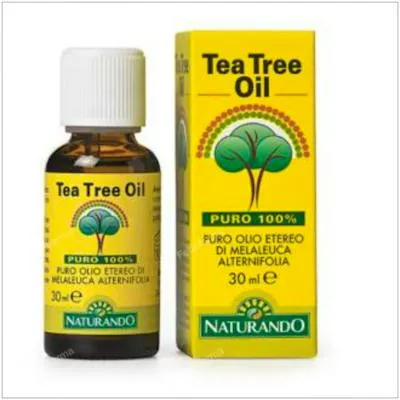 Tea tree oil olio di albero del tè uso topico 30 ml, Naturando