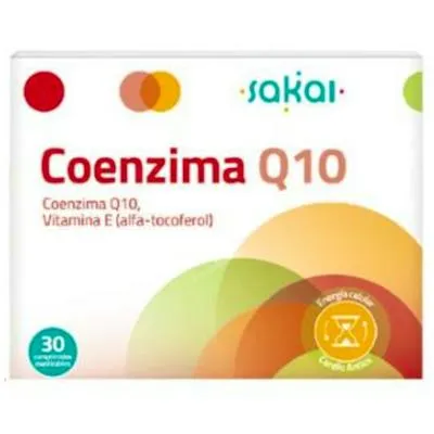 Coenzima Q10 30 comprimidos masticables, Sakai