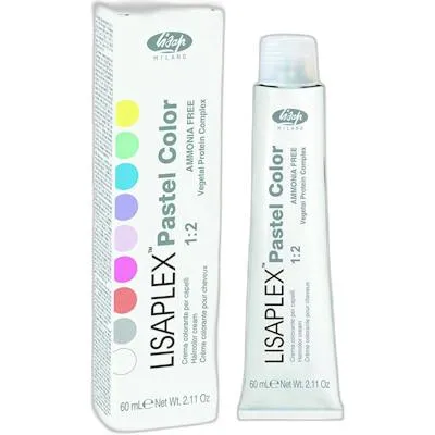 Lisaplex pastel color crema colorante para cabello 60 ml, Lisap