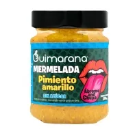 Mermelada s/az pimiento amarillo 205 g, Guimarana