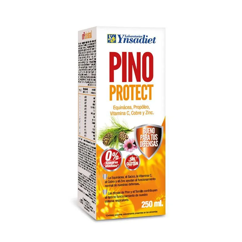 Jarabe pino s/g sin azúcar 250 ml, Ynsadiet