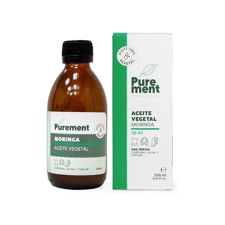 Aceite Vegetal de Moringa BIO 250 ml, Purement