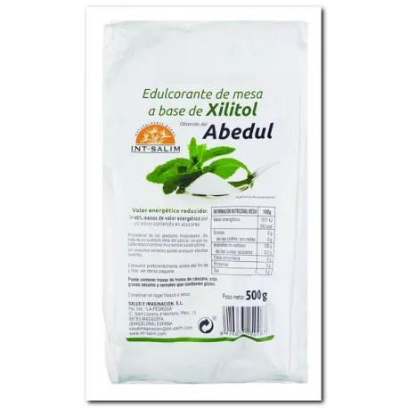 Edulcorante de Mesa con Xilitol 500 g, Intsalim