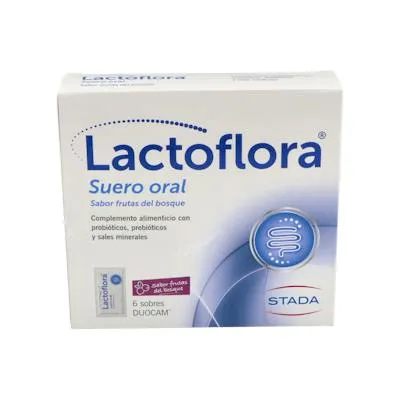 Suero oral 6 sobres, Lactoflora