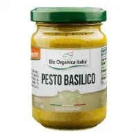 Pesto albahaca pecorino 130 g, Bio Organica Italia