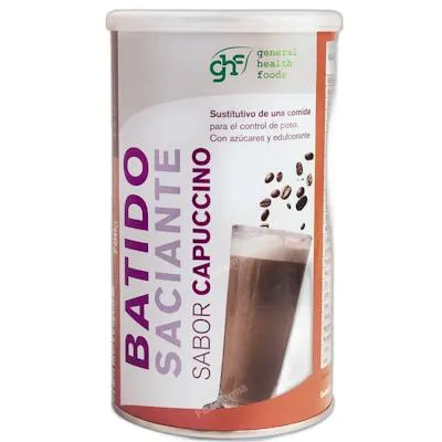 Batidos saciantes polvo sabor capuccino 700 g, Ghf