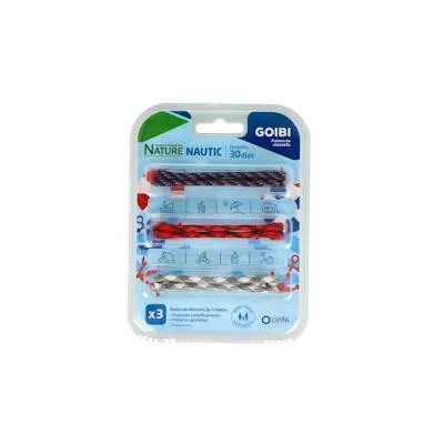 Pulsera citronella nautic X 3 uds., Goibi