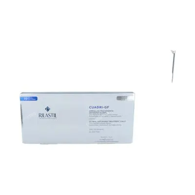 Cuadri-gf sp 10 ampollas, Rilastil