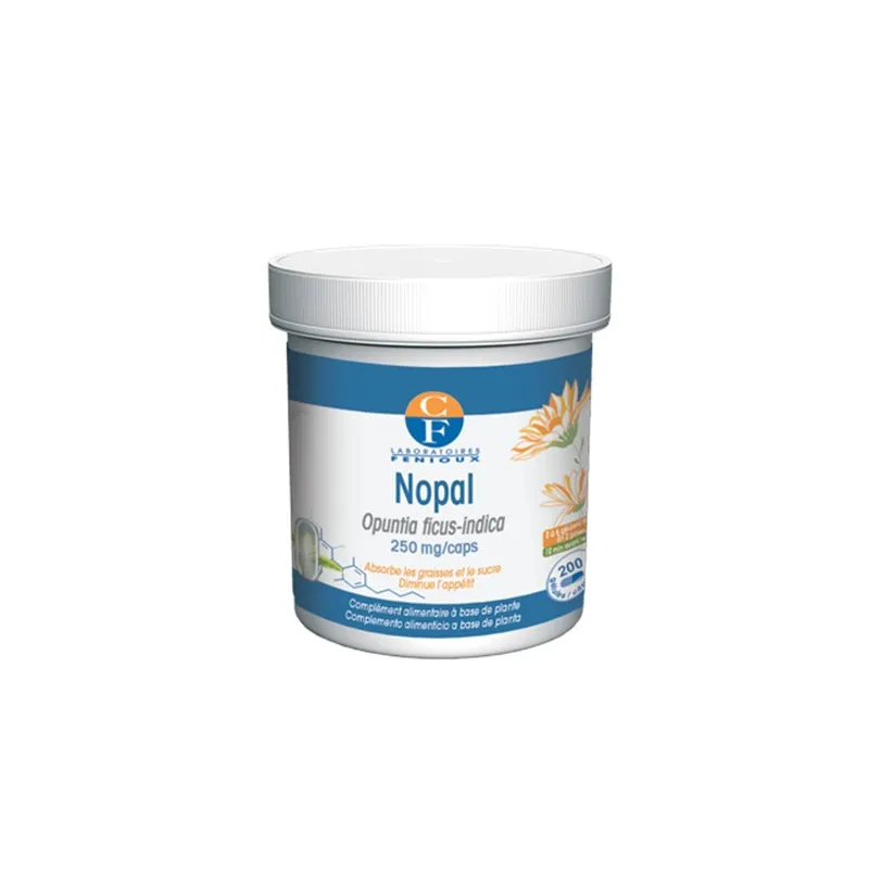 Nopal 250 mg 200 cápsulas, Fenioux