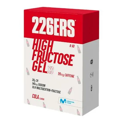 Doos 8 st. high fructose gel caffeine cola 55 mg 44 g, 226ers