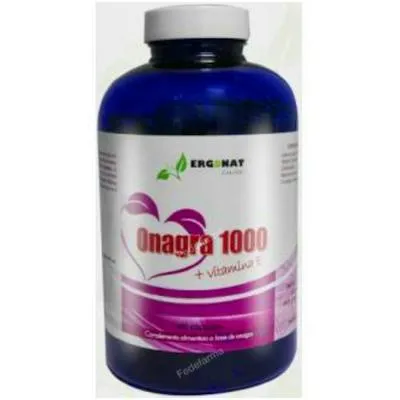 Onagra 1000 180 cápsulas, Ergonat