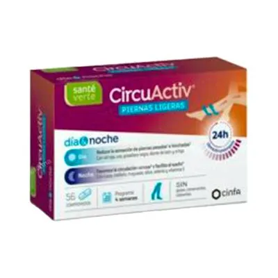 Circuactiv Tag und Nacht 56 Tabletten, Sante Verte