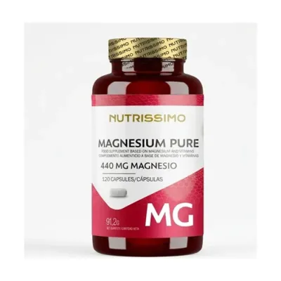 Magnesium puré 440 mg 120 cápsulas, Nutrissimo