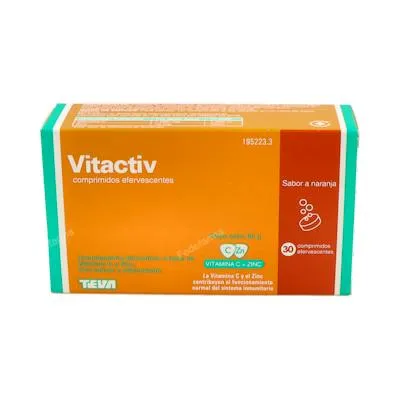 Vitactiv 30 comprimidos efervescentes, Vitactiv