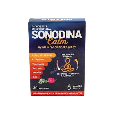 Soñodina melatonina tri 30 comprimidos, Natura Essenziale