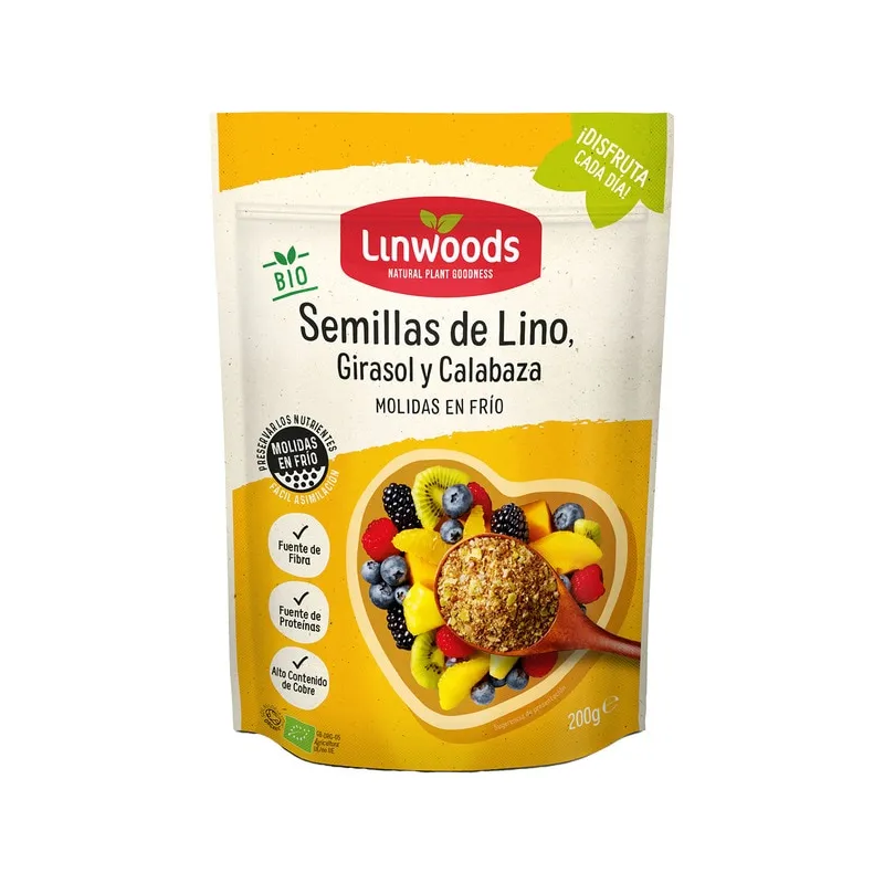 Lino+girasol+calbaza 200 g, Linwoods