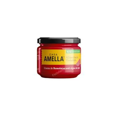 Bowl de crema de remolacha con agua de mar s/g s/l sin aditivo BIO 260 g, Casa Amella