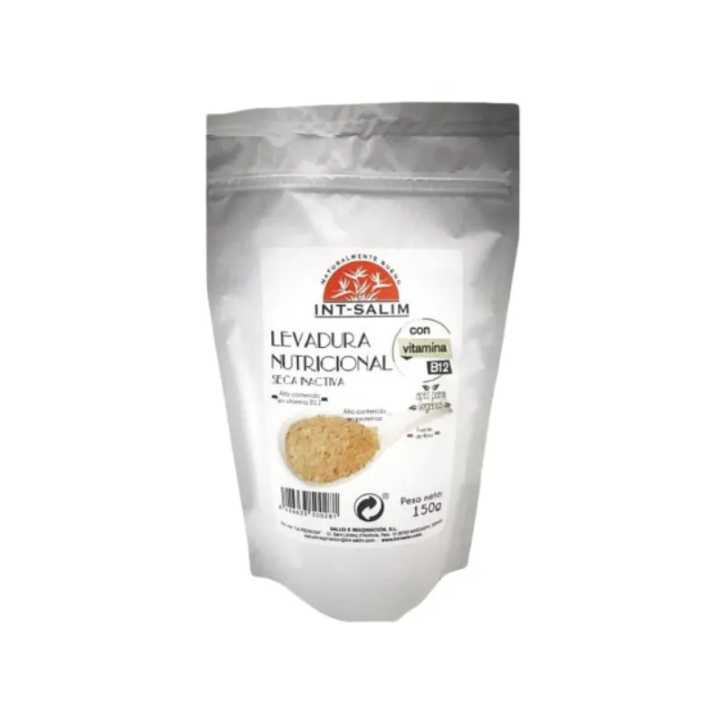 Levadura nutricional inactiva + b12 intsalim 150 g, Eco-salim