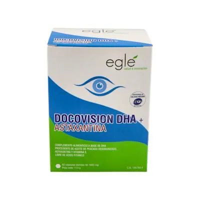 Docovision DHA + astaxantina 60 cápsulas, Egle