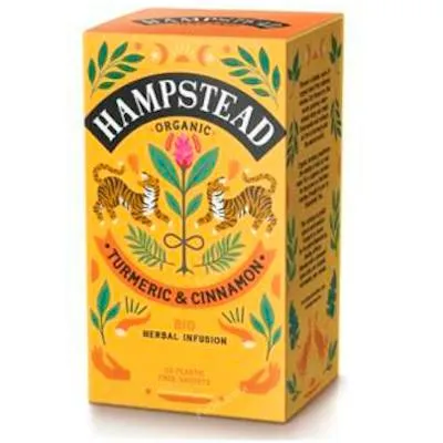 Infusion Curcuma-cannelle BIO 20 sachets, Hampstead