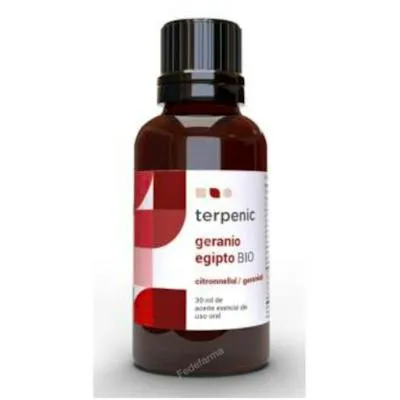 Aceite esencial de geranio BIO 30 ml, Terpenic