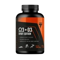 Trec endurance omega 3 + D3 sport 120 gélules, Trec Nutrition