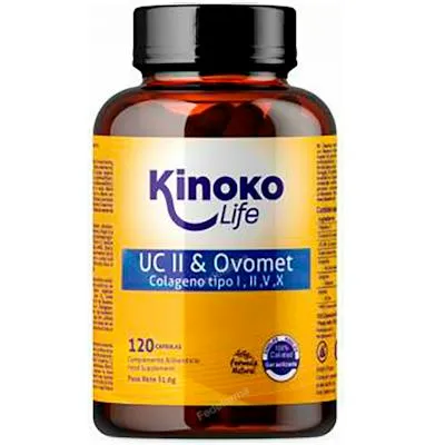 Collageen UC-II & ovomet collageen 120 capsules, Kinoko Life