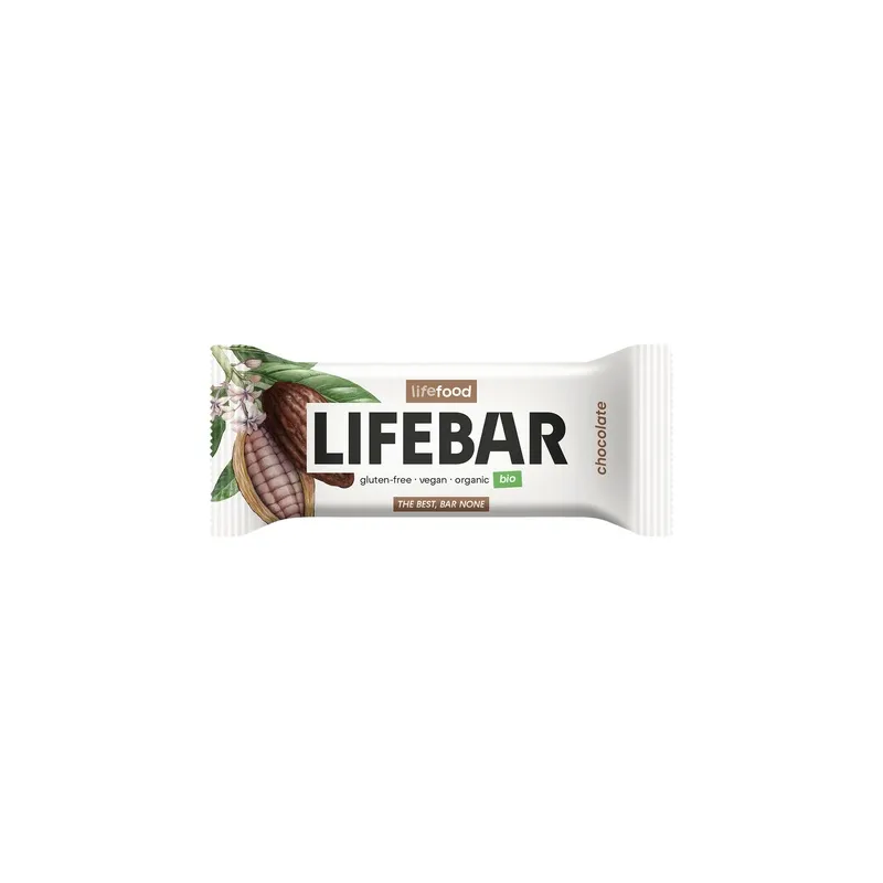 Barrita proteína chocolate 40 g, Lifebar