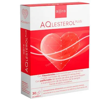 Aqlesterol plus 30 cápsulas, Aora