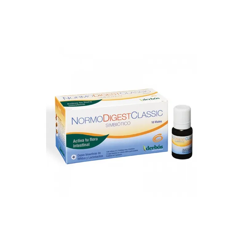 Normo digest classic 10 ampollas, Dherbos