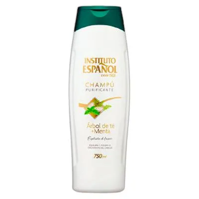 Champú purificante árbol de té y menta 750 ML 750 ml, Instituto Espanol