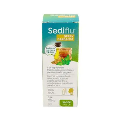 Sediflu spray garganta 15 ml, Sante Verte