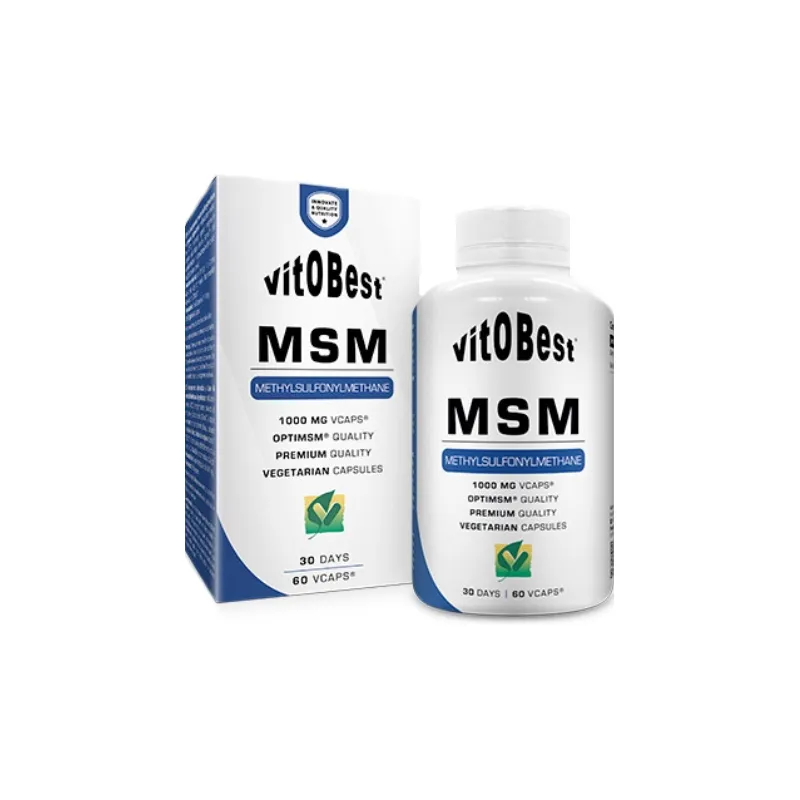 Msm 1000 mg vitobest 60 cápsulas, Vit.o.best