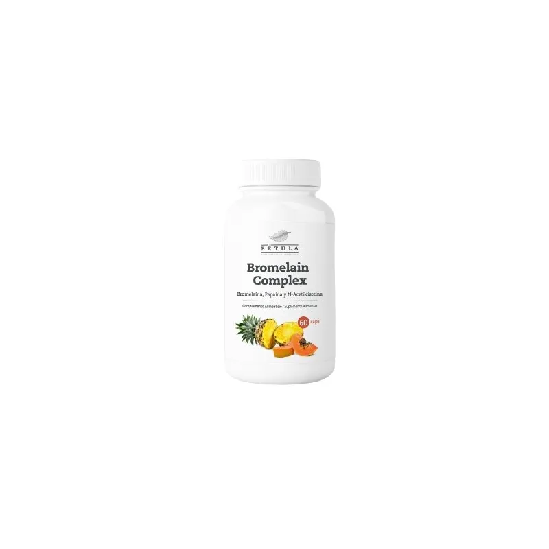 Bromelain complex 60 cápsulas, Betula