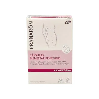 Pranarom P. acabado aromafemina bienestar femenino onagra 30 cápsulas, Pranarom P.acabado