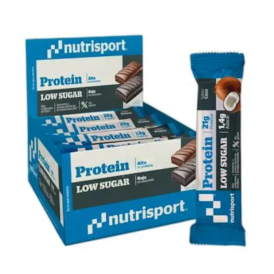 Barrita low sugar coconut 16 barritas, Nutrisport