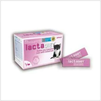 Leche en polvo lactadiet gatos 40 sobres vet 7,5 g, Opko
