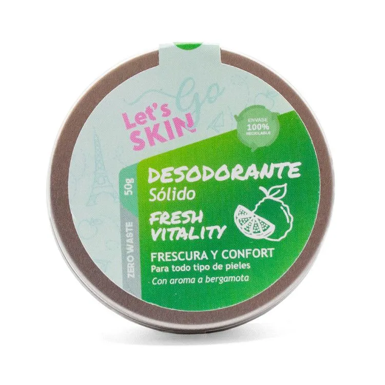 Desodorante en crema Fresh Vitality, Let's Go Skin