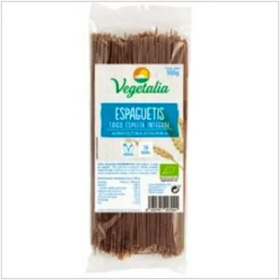 Espagueti de espelta integral BIO 500 g, Vegetalia