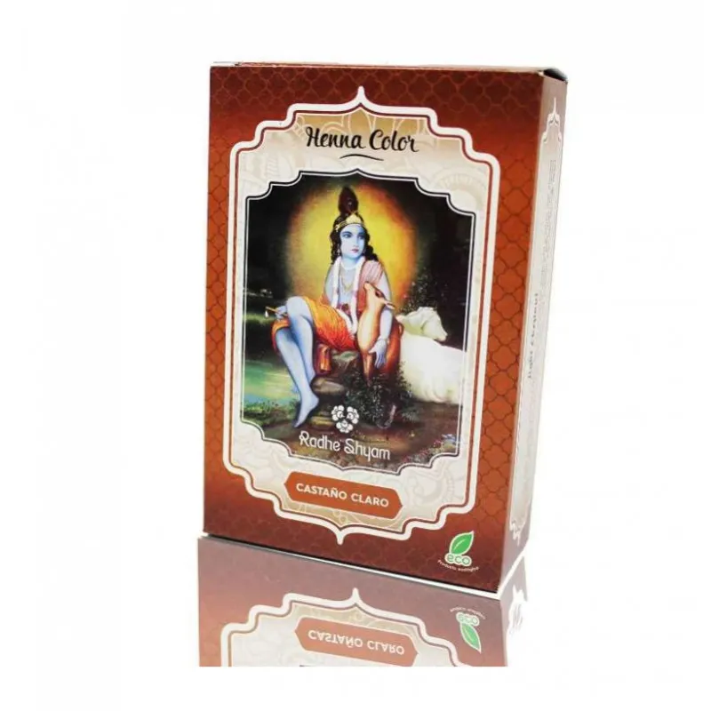 Henna polvo castaño claro shyam, Radhe