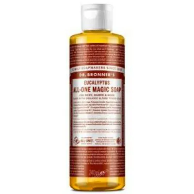 Jabón líquido eucalipto 240 ml, Dr. Bronner´s