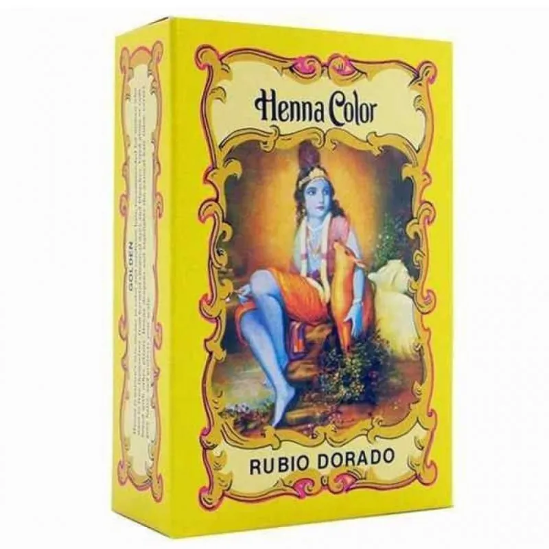 Henna polvo rubio dorado shyam, Radhe