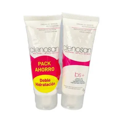Duplo crema de manos reparadora 2 x 75 ml, Clenosan