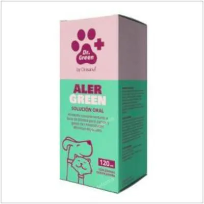 Dr. Green Veterinaria alergreen perros y gatos 120 ml, Dr. Green Vet