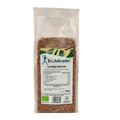 Lenteja marron 500 g, Biolabrador