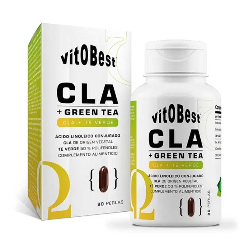 Cla + té verde vitobest 90 perlas, Vit.o.best