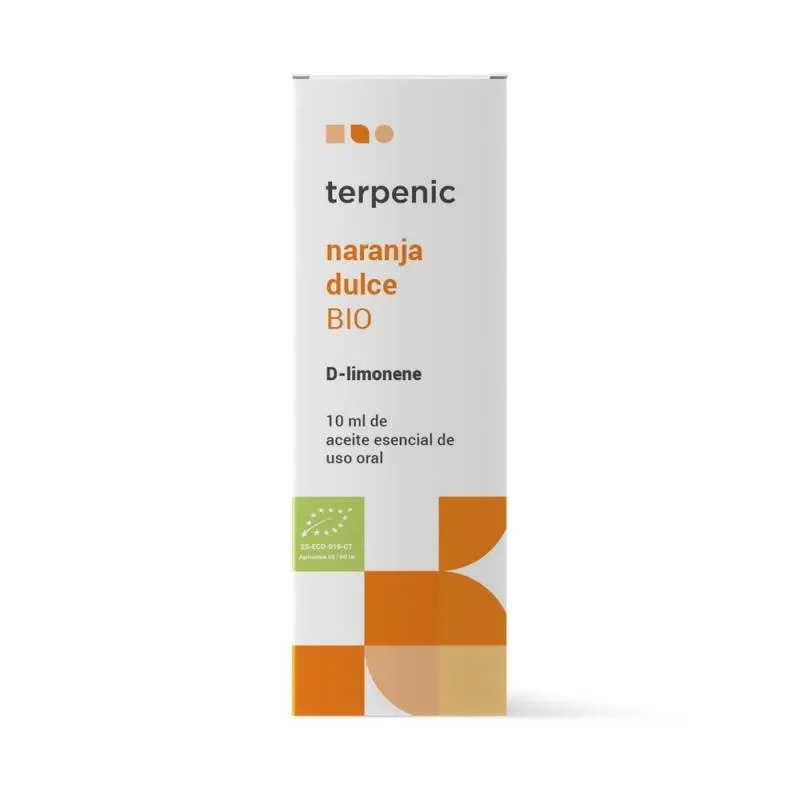 Aceite esencial de naranja dulce BIO 10 ml, Terpenic