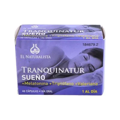 Tranquinatur sueño 48 cápsulas, El Naturalista